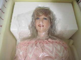 Princess Diana First Edition Huge Porcelain Doll Pink Fairy Tale 27 