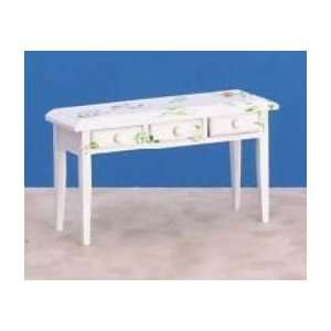    Dollhouse Miniature Handpainted Console Table 