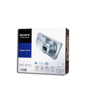  Factory Sealed Sony Cyber Shot DSC W570 16.1 MP Digital Still Camera 