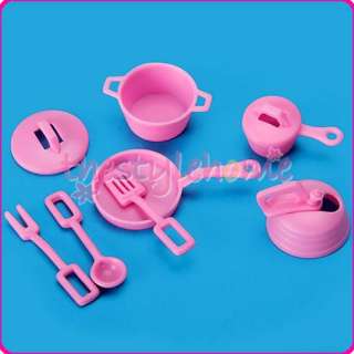 Lots 40pc Kitchen Dishes Utensils Accessory for Barbie  