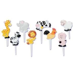  Eight Animals Cupcake Toppers   24 picks   Eligible for 