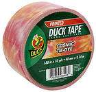   BLACK AND WHITE animal print DUCK Brand Duct Tape NEW SEALED ROLL