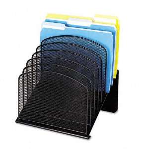 Safco Products   Safco   Mesh Desk Organizer, 8 Sections, Steel, 11 1 