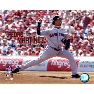  Pedro J.Martinez   Mets 1st Pitch , 20x16