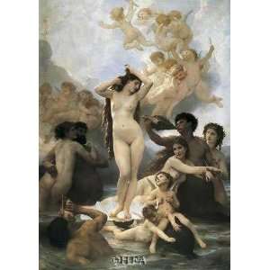  La Naissance de Venus Adolphe William Bouguereau. 7.00 