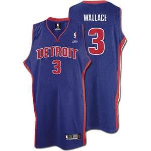  Ben Wallace Blue Reebok NBA Swingman Detroit Pistons 