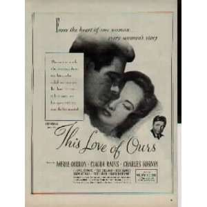 featuring Merle Oberon, Claude Rains, Charles Korvin, with Carl Esmond 