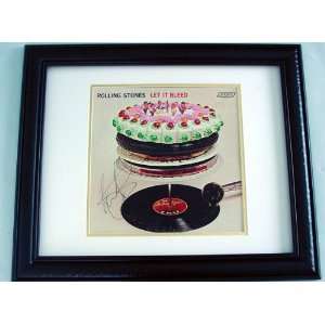  Rolling Stones Charlie Watts Autographed Let it Bleed 