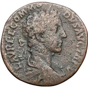 Commodus 179AD Sestertius Large Authentic Ancient Roman Coin Juiter 