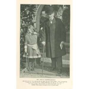  1911 Print David Lloyd George Chancellor of the Exchequer 