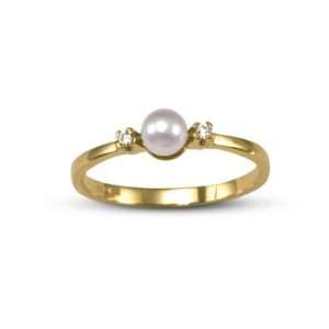  Dido Japanese Akoya Cultured Pearl Ring American Pearl 