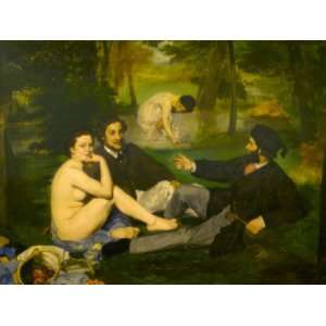  Edouard Manets Le Dejeuner sur lherbe in Musee dOrsay 