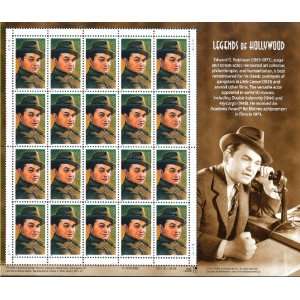  Edward G. Robinson Legends of Hollywood Collectible Stamp 