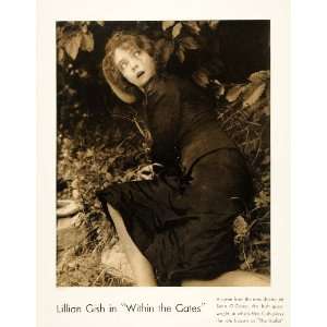 1934 Lillian Gish Play Within the Gates Edward Steichen   Original 