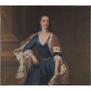   Anne Cavendish (daughter of Elihu Yale ?) 21.5 X 24.0 