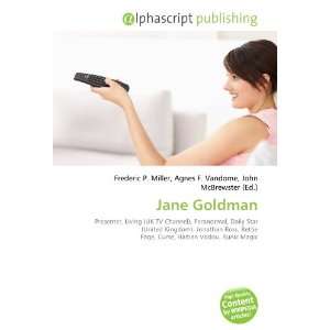 Jane Goldman [Paperback]