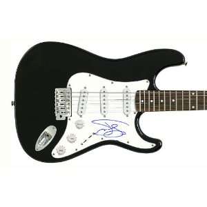 Jeff Daniels Autographed Signed Guitar PSA/DNA COA & Proof