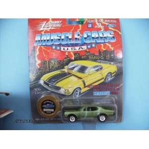 : Johnny Lightning Muscle Car Limited Edition 1970 Chevelle Ss Green 