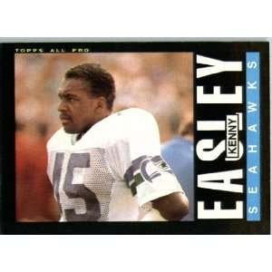  1985 Topps # 384 Kenny Easley Seattle Seahawks Football 
