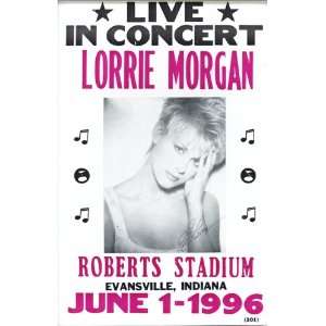 Lorrie Morgan Live 14 X 22 Vintage Style Concert Poster