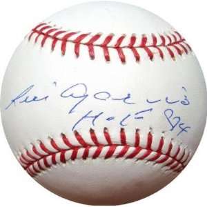 Luis Aparicio Autographed Baseball Inscribed HOF 84