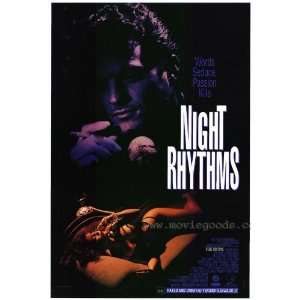  Night Rhythms Poster 27x40 Martin Hewitt David Carradine 