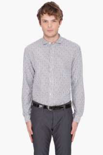 Paul Smith Jeans Striped Square Print Shirt for men  