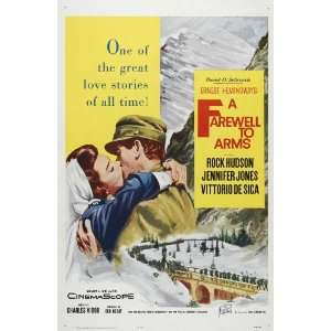 Farewell to Arms (1957) 27 x 40 Movie Poster Style A  
