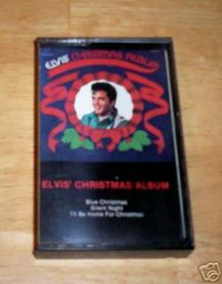 SALE $2 CASSETTE ELVIS PRESLEY ELVIS CHRISTMAS ALBUM THE KING OF ROCK 