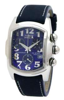 Invicta Mens Royal Blue Dial and Band 2083 Watch  