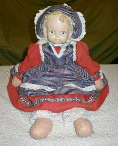   CLOTH BODIED RAG DOLL   CUTE FACIAL EXPRESSION AWESOME EYES  
