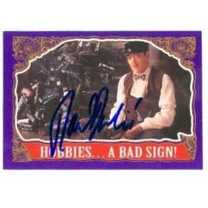  Raul Julia Autographed Trading Card Adams Family (ip 