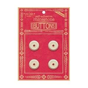    Self Adhesive Rhinestone Buttons   Red Arts, Crafts & Sewing