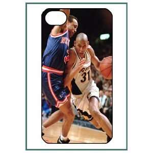 Reggie Miller Indiana Pacers NBA iPhone 4s iPhone4s Black Designer 