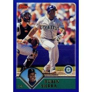  2003 Topps # 185 Ruben Sierra Seattle Mariners   Baseball 