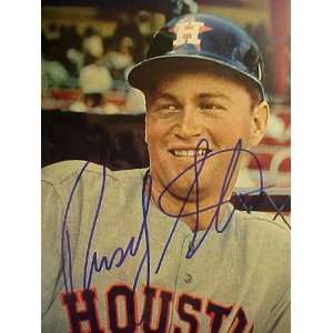 Rusty Staub Houston Astros Autographed 11 x 14 Professionally Matted 