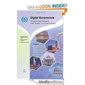 Digital Government E Government Research, Case Studies, and 
