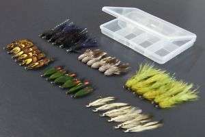 STREAMER FLIES COLLECTION for fly fishing rod & reels  