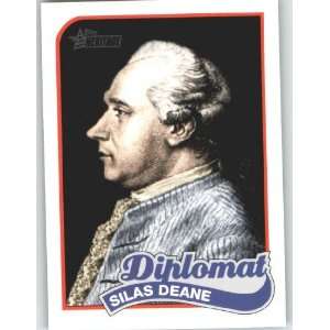 com 2009 Topps American Heritage Heroes Trading Card #87 Silas Deane 