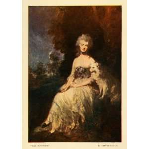 1907 Print Mrs Robinson Portrait English Painter Thomas Gainsborough 