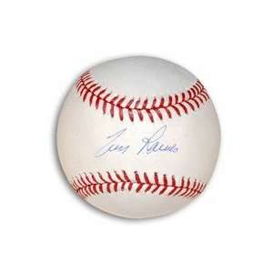 Tim Raines Autographed Baseball