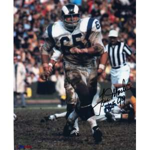  TOM MACK LOS ANGELES RAMS 8 X 10 HAND SIGNED AUTOGRAPHED 