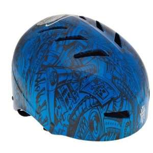 Tony Hawk Boys Blue Skull Multisport Helmet