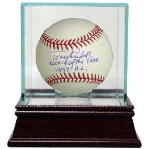 Tony Kubek Autographed/Hand Signed Major League Baseball Rookie of the 