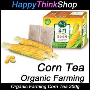   Farming Corn Tea 300g (10g X 30 tea bags) + Bonus Korean Ginseng Tea