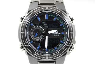 Casio Edifice Chronograph Black Watch EFA131BK 1AV NEW  