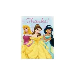  8 Disney Princess Thank You Cards Toys & Games