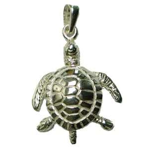    Sea Turtle Pendant w/ Movable Head, Legs, and Tail   New Jewelry
