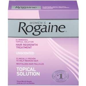 Womens Rogaine Hair Regrowth Treatment 3 Month Supply  
