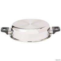   Roaster Skillet Dome Cover Covered Mixing Bowl which also serves as a
